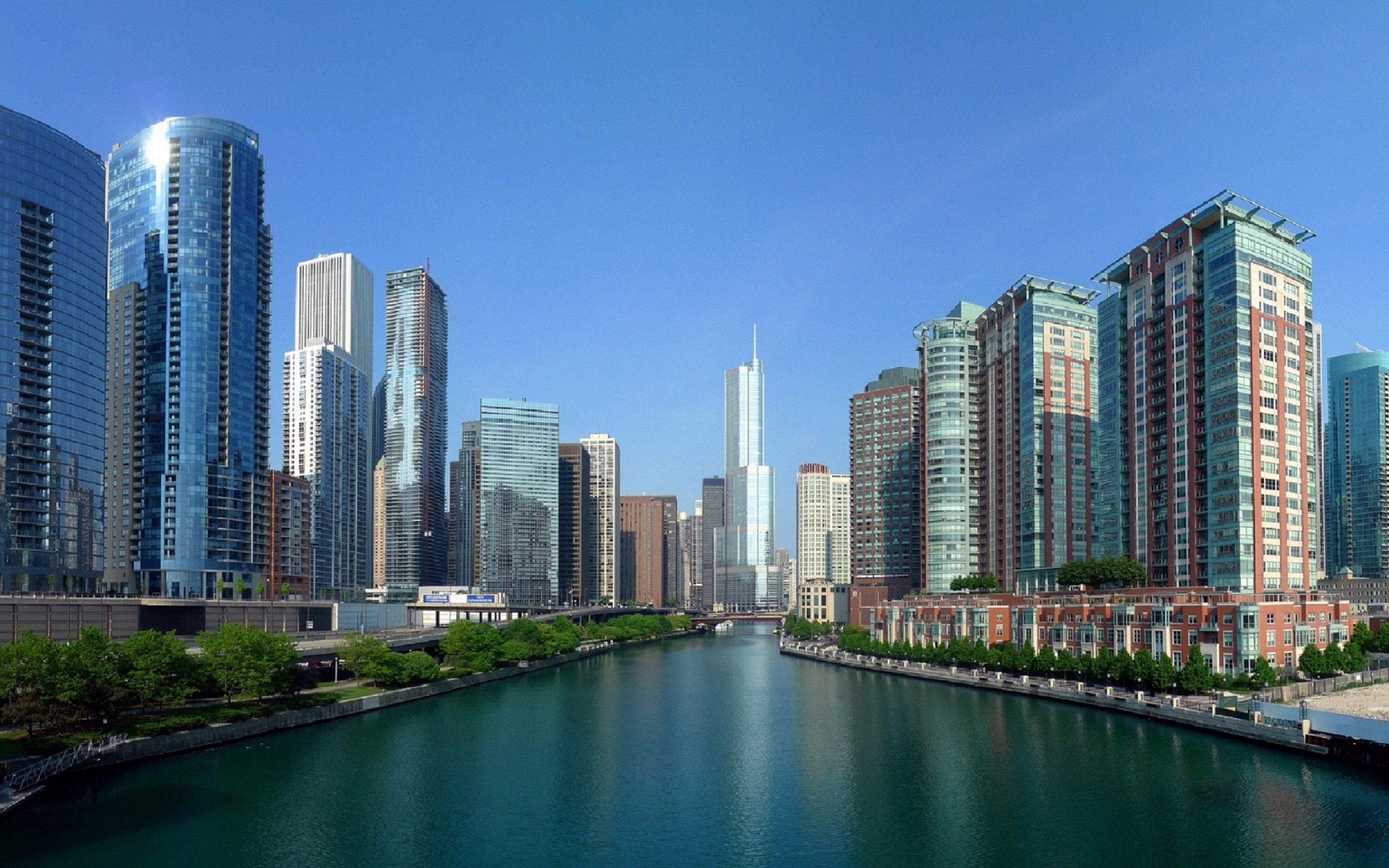 Recipient city. Чикаго (Иллинойс). Вид на Чикаго Ривер. Чикаго панорама города. Небоскребы Чикаго.